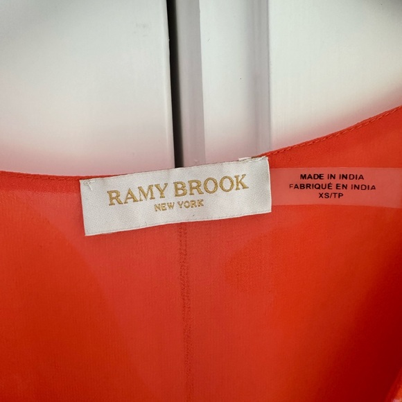 Ramy Brook pink and orange V-Neck dress size XS - Picture 4 of 4